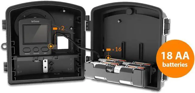 Alt view image 4 of 19 - Brinno Construction Trio Bundle Pack BCC2000, Up to 1 Year Battery Life, Perfect for Construction and Outdoor Security, 1080P FHD - Includes Flexible Clamp Mount and Weather Resistant Outdoor Housing