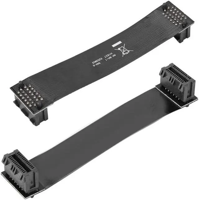 Alt view image 2 of 6 - Flexible SLI Bridge GPU Cable VGA Card Interconnect 10cm Dual Graphics Card SLI Crossfire Cable Bridge Connector For nVidia