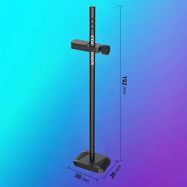 Alt view image 6 of 6 - 192mm Aluminum Alloy Graphics Card Holder Stand GPU Brace Support Jack Desktop PC Case Video Card Holder Bracket Cooling Kit