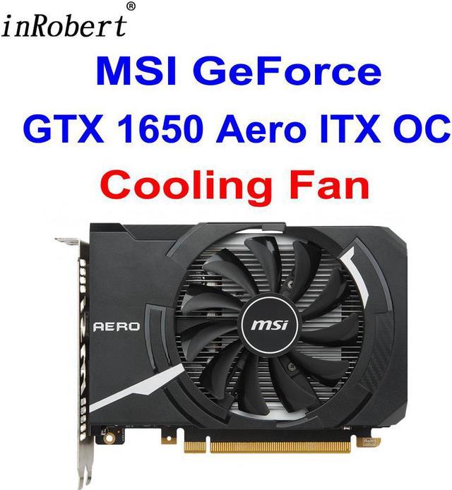 85MM Cooler Fan Replacement For MSI GeForce GTX 1650 AERO ITX 4G OC  Graphics Card XY-D09010SM DC 12V 2Pin