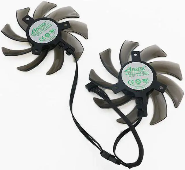 Alt view image 4 of 6 - 85MM FDC10H12S9-C GA91S2U For Palit GeForce GTX 1070 Ti 1070 1060 1080 GTX1060 Dual Graphics Card 4Pin Cooler Fan Replace