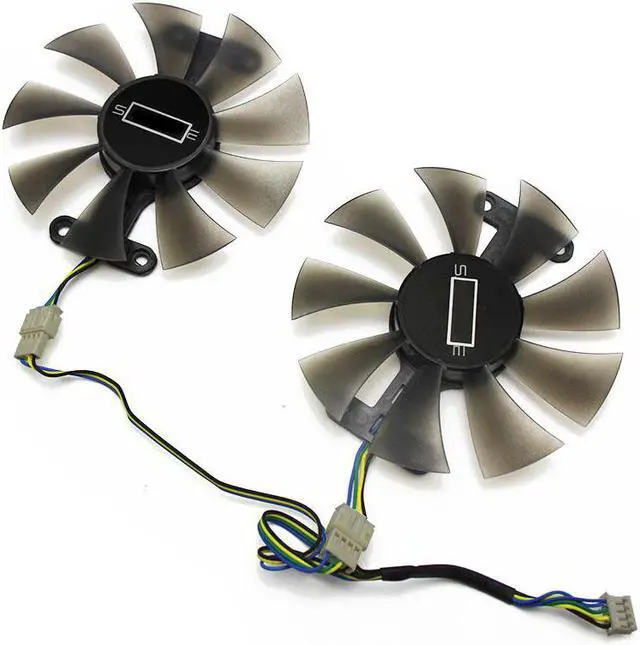 Alt view image 2 of 5 - GA91B2H 12V 0.35A 86mm RX 560 4Pin VGA Fan For SAPPHIRE RX560 Graphics Card Cooling Fan
