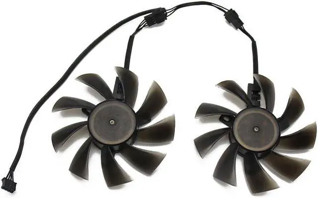 Alt view image 6 of 6 - T129215SU GV-RX570/RX580 GAMING GV-RX470 WF2/RX480 WF2 88MM Fan For Gigabyte Cards Cooling Fan