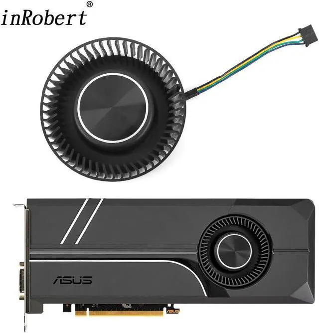 Main image of PLB06625B12HH Cooler Fan Replacement For ASUS Turbo GeForce GTX 1060 1070 TI 1080 Ti Graphics Video Card Cooling FD6525H12D