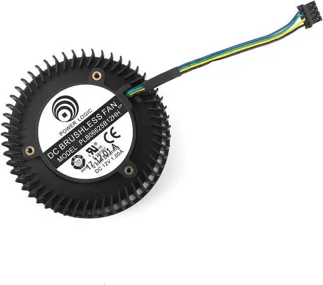 Alt view image 3 of 5 - PLB06625B12HH Cooler Fan Replacement For ASUS Turbo GeForce GTX 1060 1070 TI 1080 Ti Graphics Video Card Cooling FD6525H12D