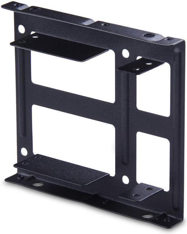 Alt view image 5 of 6 - 2.5 inch to 3.5 inch External HDD SSD Metal Mounting Kit Adapter Bracket with SATA Data Power Cables Screws