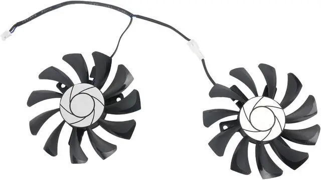 Alt view image 4 of 5 - 75MM HA8010H12F-Z GPU Cooler Fan Replacement For MSI GTX 1050 2GT OC 1050Ti 4GT Graphics Video Card Cooling Fans 2Pin eokCXOY