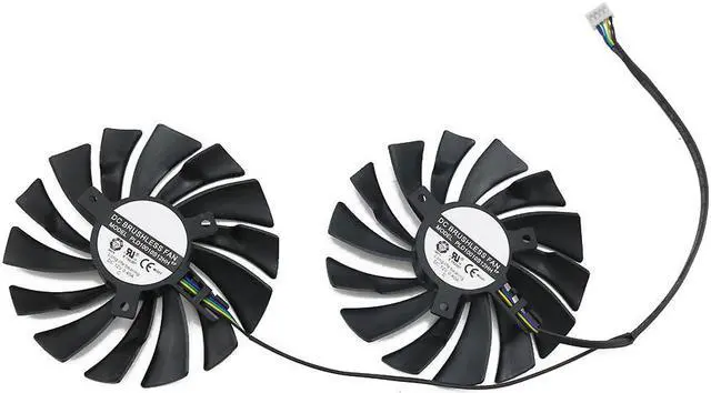 Alt view image 4 of 4 - 95MM PLD10010S12HH Cooler Fan For MSI Radeon R9 380 Armor 2X GTX 1060/1070/1080 TI RX 470/570 RX580 Gaming Card