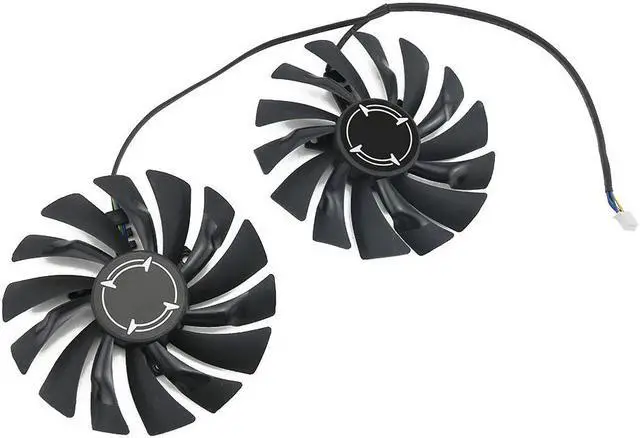 Alt view image 3 of 4 - 95MM PLD10010S12HH Cooler Fan For MSI Radeon R9 380 Armor 2X GTX 1060/1070/1080 TI RX 470/570 RX580 Gaming Card
