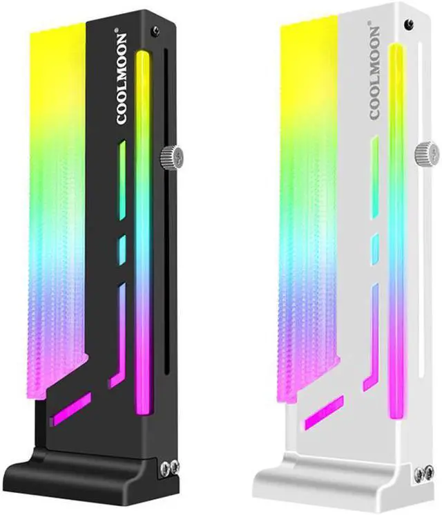 Main image of CM-GH2 Vertical GPU Support Colorful 5V A-RGB Bracket Computer Graphics Video Card Stand GPU Holder ARGB GPU Holder Stand COOLMO