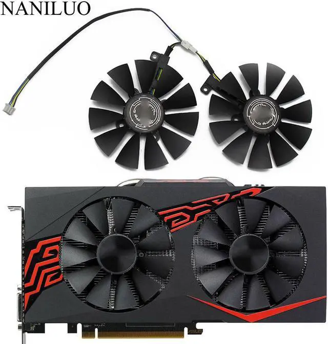 Main image of 88MM T129215SU DC 12V 4Pin P106-100 GTX1060 GTX1070 Cooler Fan For ASUS AREZ GeForce GTX 1060 1070 GAMING OC Graphics Video Card