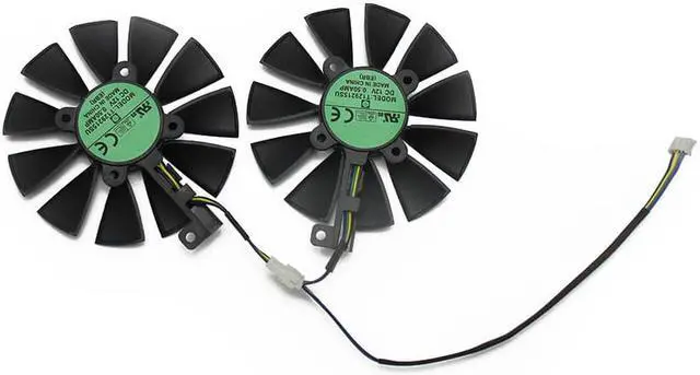 Alt view image 4 of 6 - 88MM T129215SU DC 12V 4Pin P106-100 GTX1060 GTX1070 Cooler Fan For ASUS AREZ GeForce GTX 1060 1070 GAMING OC Graphics Video Card
