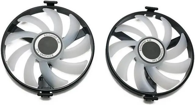 Alt view image 2 of 5 - FDC10U12S9-C Cooler Fan Replace For XFX AMD Radeon RX 470 480 580 RX580 RX480 RX470 EDITION Crimson Graphics Card Cooling Fan eokCXOY