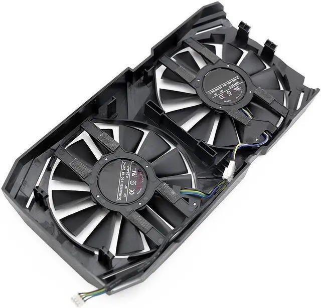 Alt view image 4 of 4 - FDC10M12D9-C 95mm RX580 Cooler Fan For ASUS Radeon RX 580 DUAL OC Gaming Video Card Cooling Fan