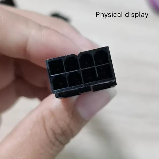Alt view image 6 of 6 - 10Pcs 8 Pin to Dual 8(6+2)Pin PCI Express Power Cable 20cm Motherboard Graphics Card PCI-E GPU For Power Supply Cable Splitter