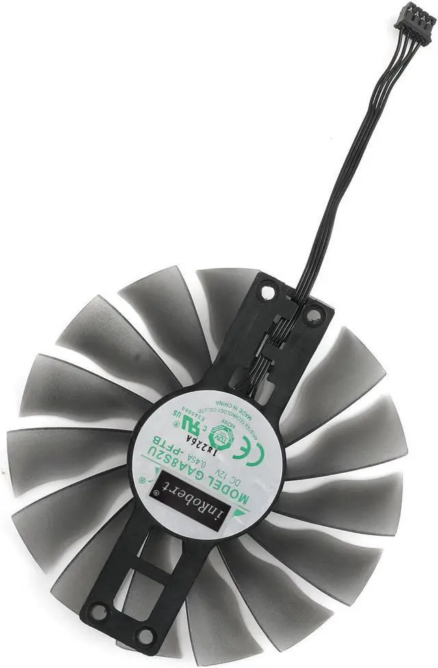 Alt view image 5 of 6 - 95MM GAA8S2U 0.45A GTX1070 GPU Card Cooler For Palit GTX 1070 GameRock Graphics Card Fan Replacement
