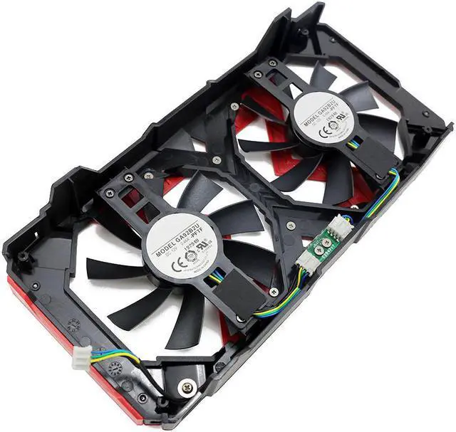 Alt view image 3 of 4 - GA92B2U RX570 RX580 Cooler Fan for DATALAND Radeon RX 580 590 X-Seri Graphics Card Cooling Fan