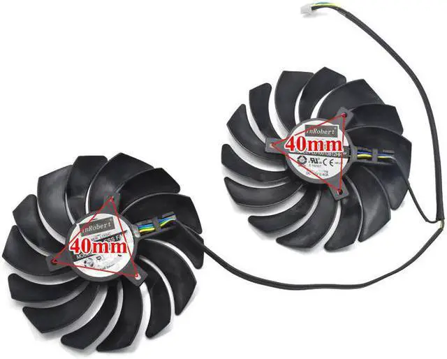 Alt view image 3 of 3 - 95MM PLD10010B12HH PLD10010S12HH Cooler Fan For MSI Radeon R9 380 Armor 2X GTX 1060 1070 1080 TI RX 470 570 RX580 Gaming Card