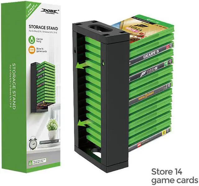 Main image of Practical Host Disc Storage Box Bracket for Xbox Series/PS5 Game Console Supplies Game Card Box Disks Title Storage Stand Holder