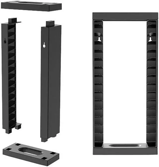 Alt view image 5 of 6 - Practical Host Disc Storage Box Bracket for Xbox Series/PS5 Game Console Supplies Game Card Box Disks Title Storage Stand Holder