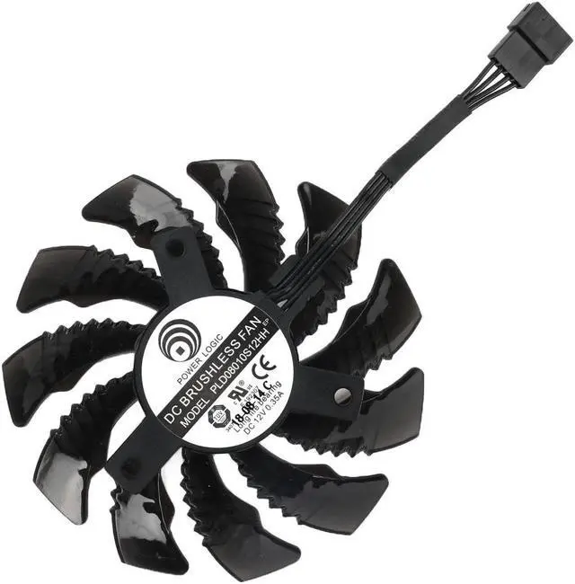 Alt view image 4 of 5 - 78MM Cooling Fan Replacement For Gigabyte GeForce RTX 3060 3070 Gaming RTX 3060Ti 3070Ti Ti Eagle Graphics Video Card Cooler