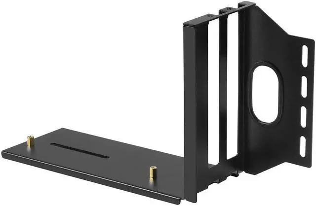 Alt view image 4 of 6 - Vertical Stand Desktop Computer Case Stand Graphics Cards Bracket PCIE 3.0 X16 Extension Cable for ATX PC Case 20cm 8iop