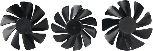 Alt view image 3 of 3 - 3PCS FD10015M12D FDC10H12D9-C 95mm 85mm RX5700 ARGB Cooler Fan For Sapphire RX 5700 XT 8GB NITRO+ Special Edition Video Card