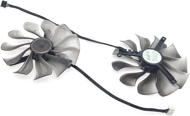 Alt view image 2 of 6 - GAA8S2U FD10015H12S DC12V 0.55AMP 0.45AMP graphics card fan RTX2080 for Palit RTX 2060 2070 2080 Super JetStream Graphics