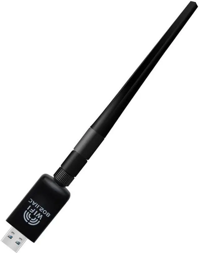 Alt view image 5 of 6 - USB WiFi Adapter 1200Mbps, USB Wireless Network Adapter WiFi Card/Dongle/Antenna, 5GHz Wireless Adapter for Desktop/PC/Laptop,Support Win10/8/7/XP/Vista Mac OS