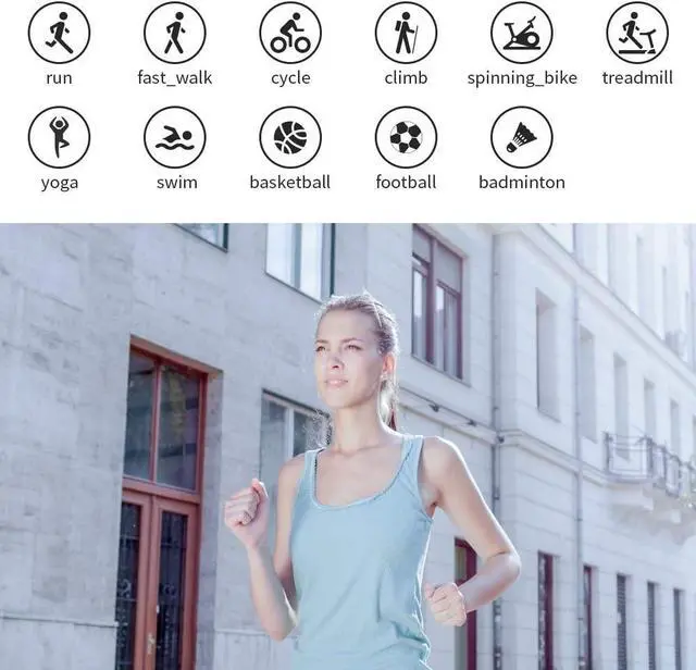 Alt view image 6 of 6 - Smart Watches for Android IOS Phones,Fitness Tracker with Heart Rate Blood Pressure Monitor Message Call Notification IP68 Waterproof Pedometer 1.3" Full Touch Bluetooth Smartwatch for Men Women Kids