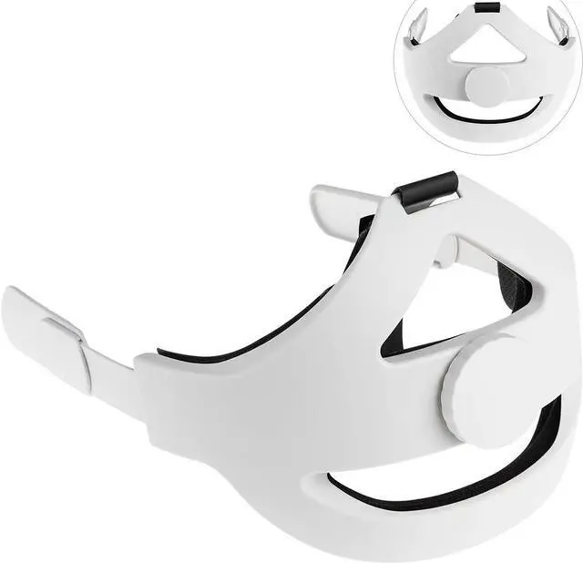 Main image of Adjustable Headband Compatible for Oculus Quest 2 with Head Cushion, Replacement for Elite Strap Comfortable Protective Head Strap Reduce Pressure