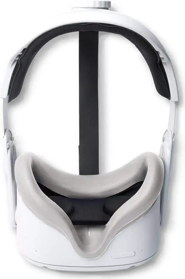 Main image of VR Face Silicone Cover Mask for Oculus Quest 2 Headset Face Pad Cushion Sweatproof Washable Light Blocking Oculus Quest 2 Accessories