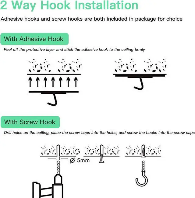Alt view image 5 of 7 - VR Cable Management System, Ceiling Hooks with Retractable Carabiner, Retractable Ceiling Pulley System for Oculus Quest/Quest 2/HTC Vive/Vive Pro/Oculus Rift/Rift S[ 6pcs/Pack] eokCXOY