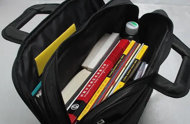 Alt view image 3 of 7 - Yajie Bag Company 15.6 inch Laptop Messenger Bag Hand Bag Men Briefcase Oxford Nylon Shoulder Bag Slim Business Laptop Bag For Macbook / Dell / Lenovo / Asus / Toshiba / Acer