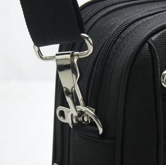 Alt view image 4 of 7 - Yajie Bag Company 15.6 inch Laptop Messenger Bag Hand Bag Men Briefcase Oxford Nylon Shoulder Bag Slim Business Laptop Bag For Macbook / Dell / Lenovo / Asus / Toshiba / Acer