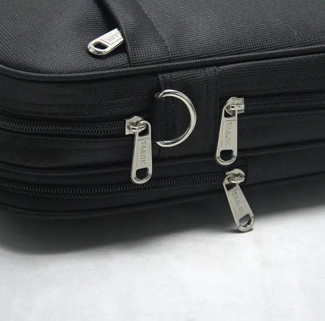 Alt view image 5 of 7 - Yajie Bag Company 15.6 inch Laptop Messenger Bag Hand Bag Men Briefcase Oxford Nylon Shoulder Bag Slim Business Laptop Bag For Macbook / Dell / Lenovo / Asus / Toshiba / Acer