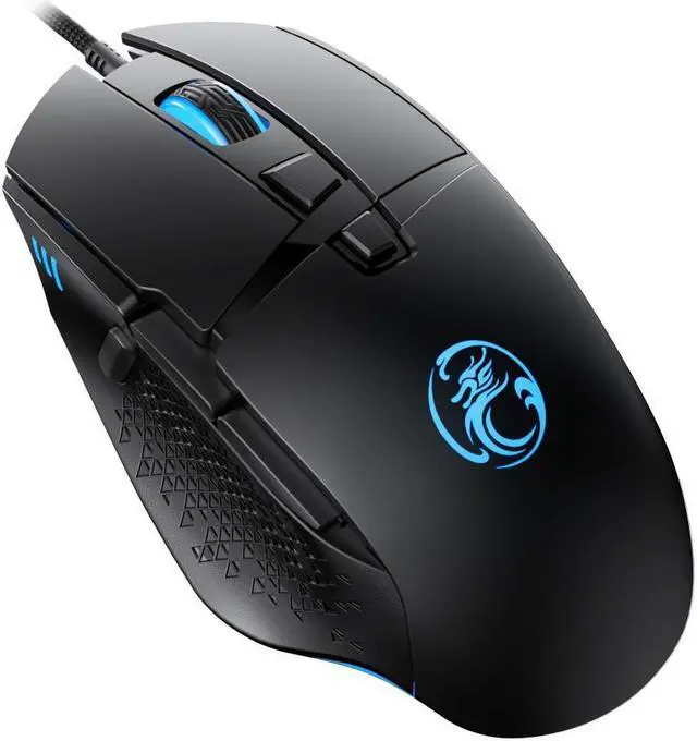 Main image of Fire Key Design USB Wired Gaming Mouse, Gamer Mause 7200DPI Optical Mouse with 8 Buttons RGB Breathing light LED 4 Adjustable DPI levels 7200/4800/2400/1200dpi Gaming Mouse for Laptop PC