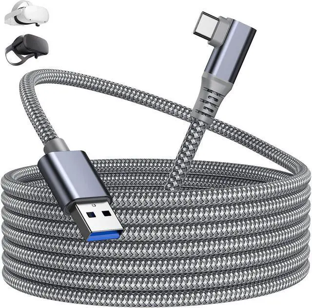 Oculus Link Cable 16FT/5M, Compatible for Oculus Quest Link Cable, USB  Gen1 VR Headset Cable, USB Type A to C High Speed Data Transfer
