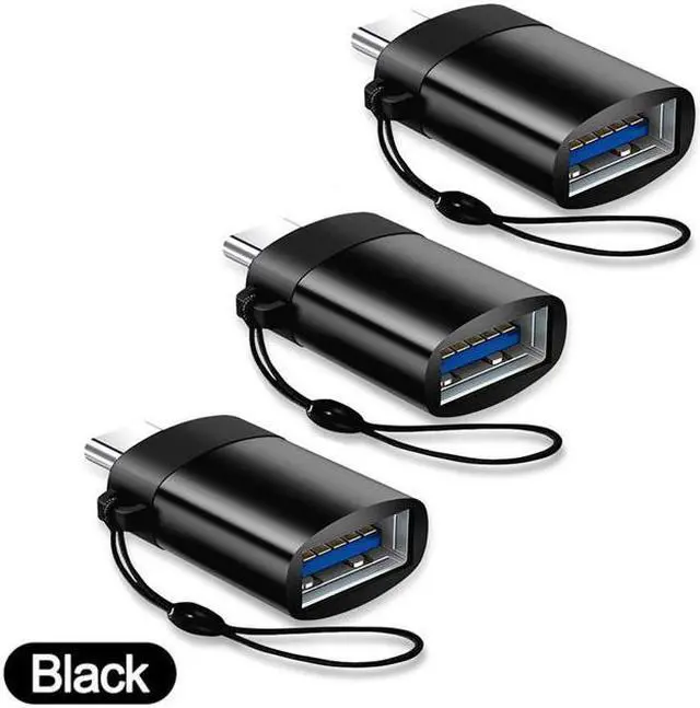 Main image of USB C Adapter 3Pack, USB C to USB Adapter,USB A to C Adapter, USB-C Male to USB 3.0 Female Adapter for MacBook Pro 2022/2021 iPad Pro 2020,Samsung Notebook 9,Microsoft Surface,Dell XPS etc