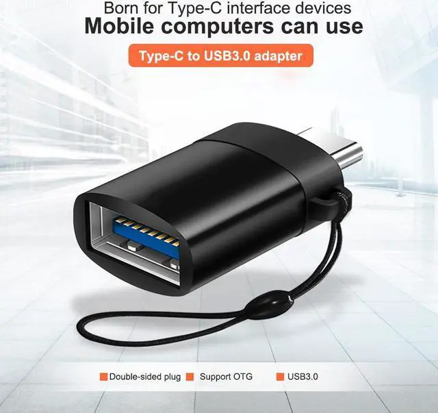 Alt view image 2 of 7 - USB C Adapter 3Pack, USB C to USB Adapter,USB A to C Adapter, USB-C Male to USB 3.0 Female Adapter for MacBook Pro 2022/2021 iPad Pro 2020,Samsung Notebook 9,Microsoft Surface,Dell XPS etc