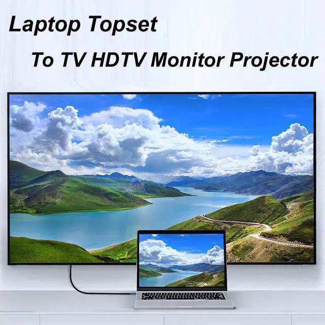 Alt view image 3 of 7 - 3.3ft 8K@60Hz 4k/2K/1080p HDMI-compatible Male To HDMI Male V2.1 SDR HDR Ultra HD UHD Cable For Laptops Monitor Projector, 2-PACK, 3.3FT