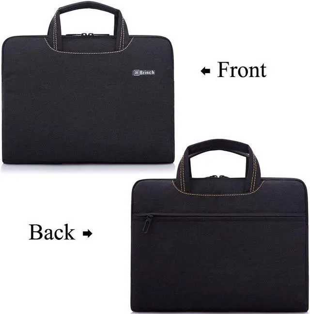 Alt view image 2 of 7 - 15, 15.6-Inch Waterproof Laptop Carrying Case Bag with Handle and Accessory Bag for Apple Macbook, Chromebook, Acer, Asus, Dell, Lenovo, HP, Samsung, Sony, Toshiba
