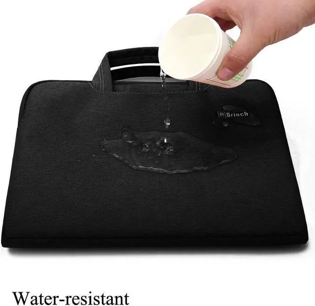 Alt view image 7 of 7 - 15, 15.6-Inch Waterproof Laptop Carrying Case Bag with Handle and Accessory Bag for Apple Macbook, Chromebook, Acer, Asus, Dell, Lenovo, HP, Samsung, Sony, Toshiba