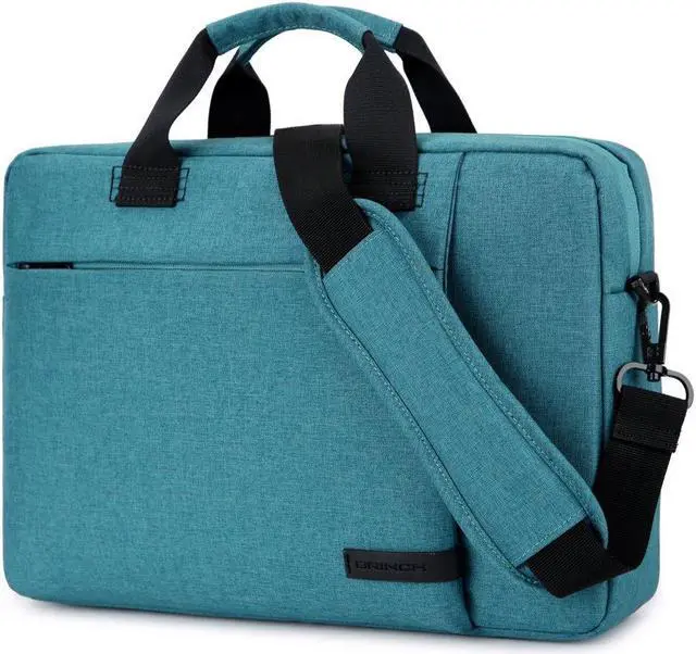 Main image of BW224 Laptop Bag 13.3 Inch, Stylish Fabric Laptop Messenger Shoulder Bag Case Briefcase for 13 - 13.3 Inch Laptop / Notebook / MacBook / Ultrabook / Chromebook Computers (Blue)