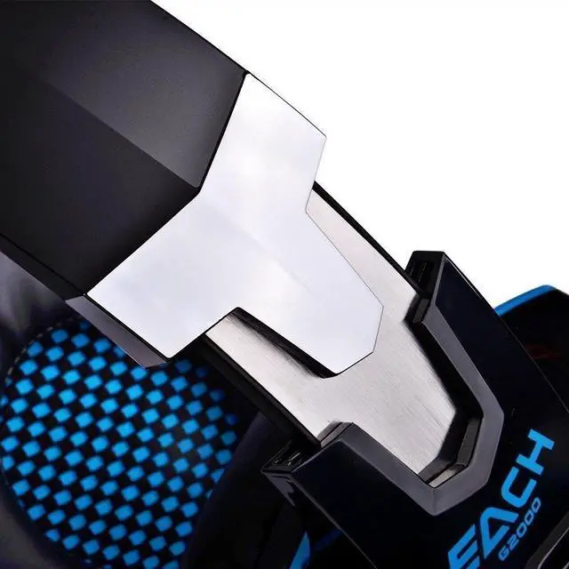 Alt view image 2 of 7 - Professional Stereo Bass Game Headphone with Mic and LED Light, Gaming Headset Wired Earphone Noise Canceling for PC Computer