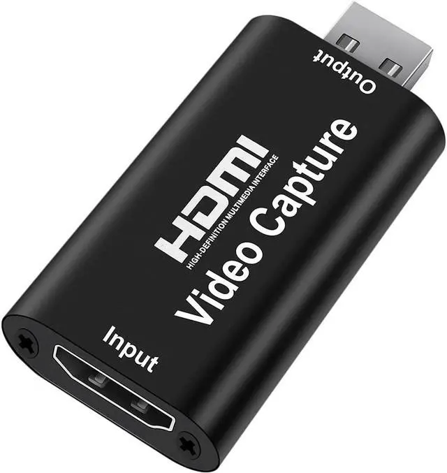 Main image of HDMI USB Audio Video Capture Cards, HDMI to USB Game Capture Card,Full HD 1080P Recording, Easily Connect DSLR, Camcorder, or Action Cam to PC or Mac for High Definition Acquisition, Live Broadcasting