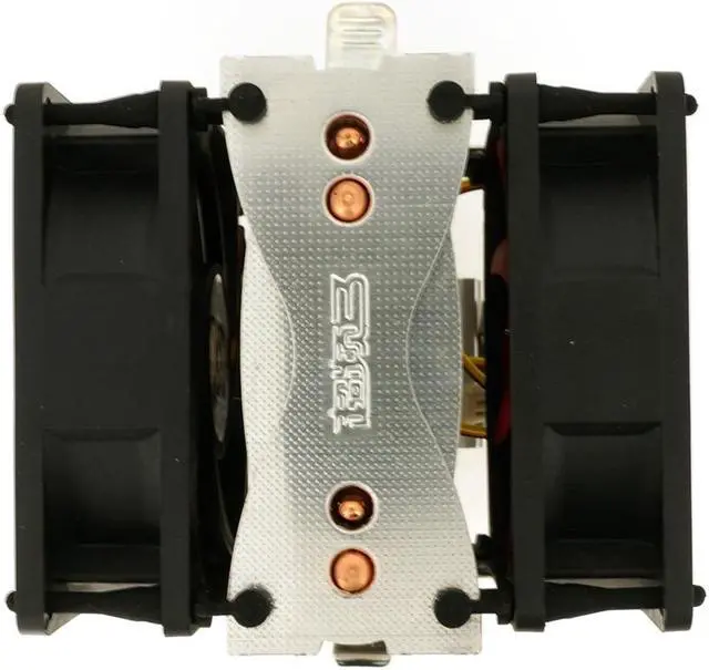 Alt view image 4 of 7 - PC Cooler Red Ocean Mini Plus CPU Cooler - 6mm Copper Heatpipe - Dual 80mm Silent Fan For socket 754/939/AM2/AM2+/AM3/FM1 LGA 775/1156/1155/1150