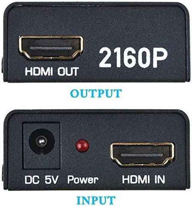 Alt view image 5 of 7 - HDMI Booster 2.0, 4K2K 1080P 3D HDMI Amplifier Repeater HDMI Powered Signal Amplifier Booster 18Gbps Bandwidth HDCP 2.2 Up to 60m/200ft Transmission Distance