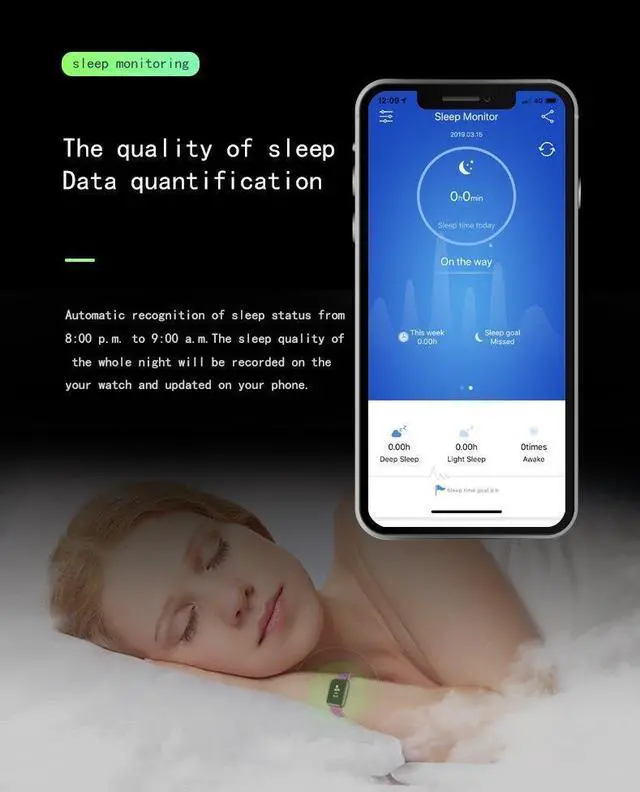 Alt view image 4 of 6 - Sport Smart Watch Men Waterproof Smartwatch Women Blood Pressure Heart Rate Monitor Health Fitness Tracker Watch For Android IOS