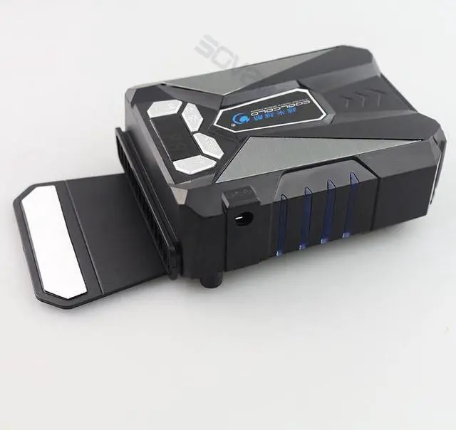 Alt view image 2 of 6 - Notebook Laptop Cooler USB Fan Cooling Air Cooler Speed Adjustable with Screen for Notebook Laptop Gamer